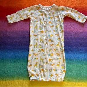 Under the Nile organic convertible pajamas